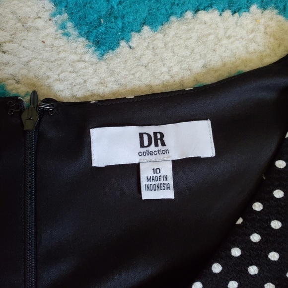 Dr Collection fit and flare dress size 10 - Picture 2 of 8